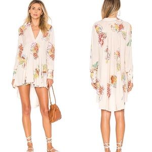 Free People Field of Dreams Tunic Ivory